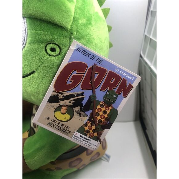 Neca Kidrobot Star Trek Gorn 13" Medium Plush with Hissing Sound - Picture 13 of 16